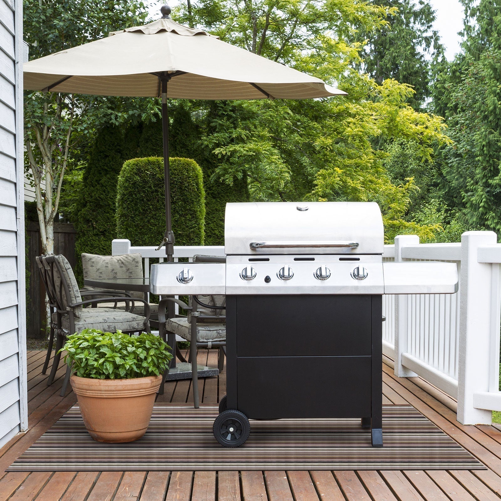 Barbecue Mat | Flame Retardant | Outdoor Mats For BBQ Area