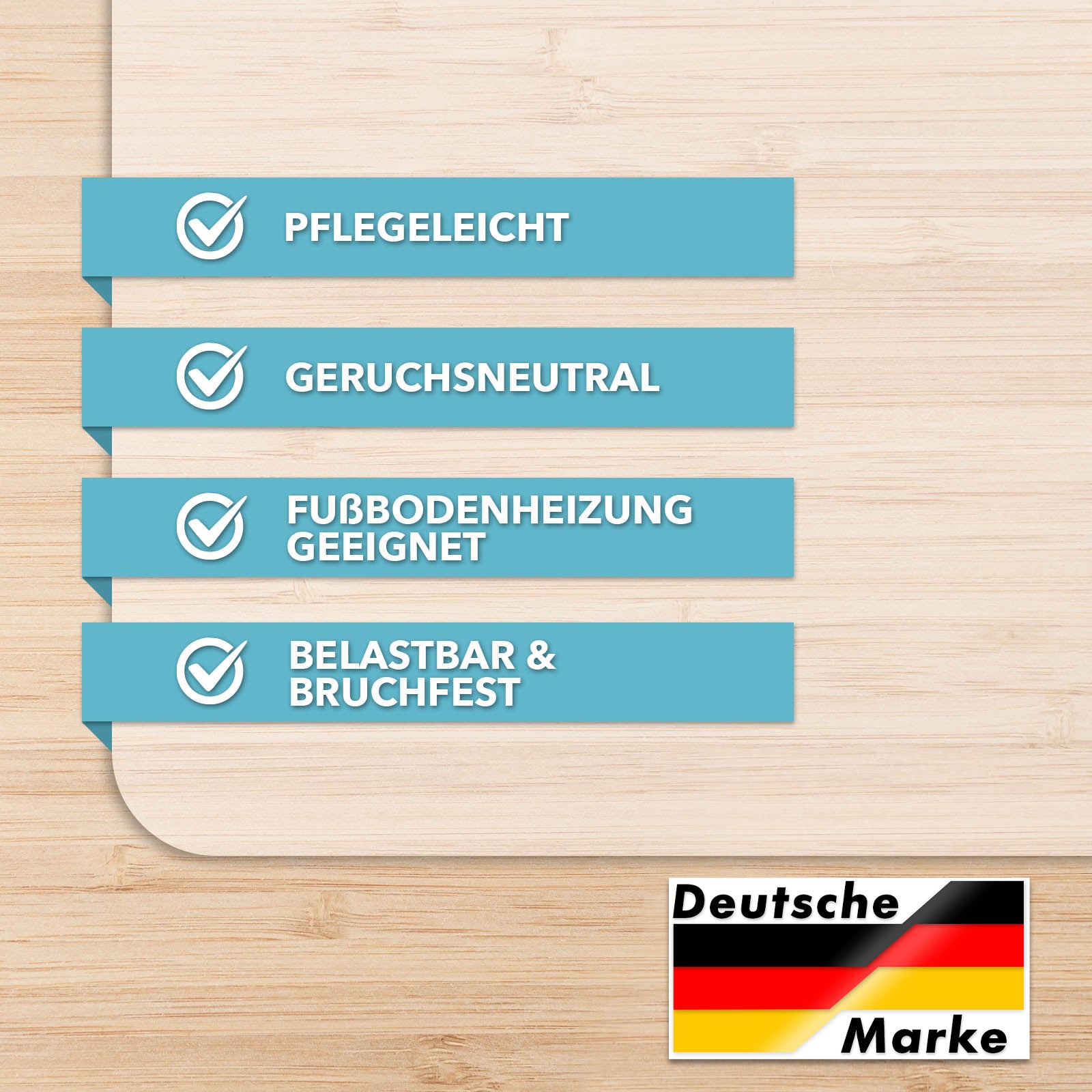 Chair Mat for Hard Floors | Made of Recycled Pet | Transparent