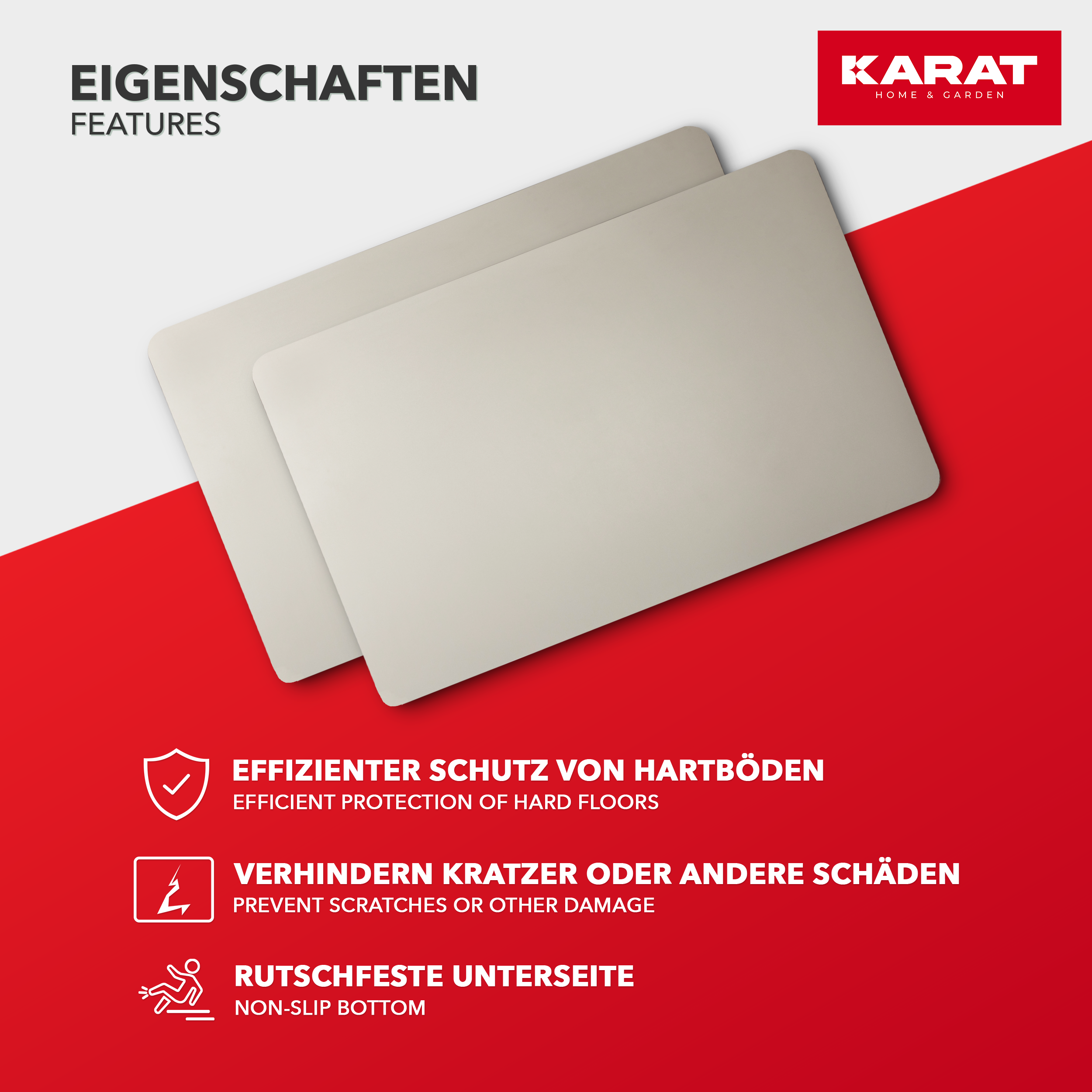 Chair Mat for Hard Floors | Protection Mat | Available in Many Colours