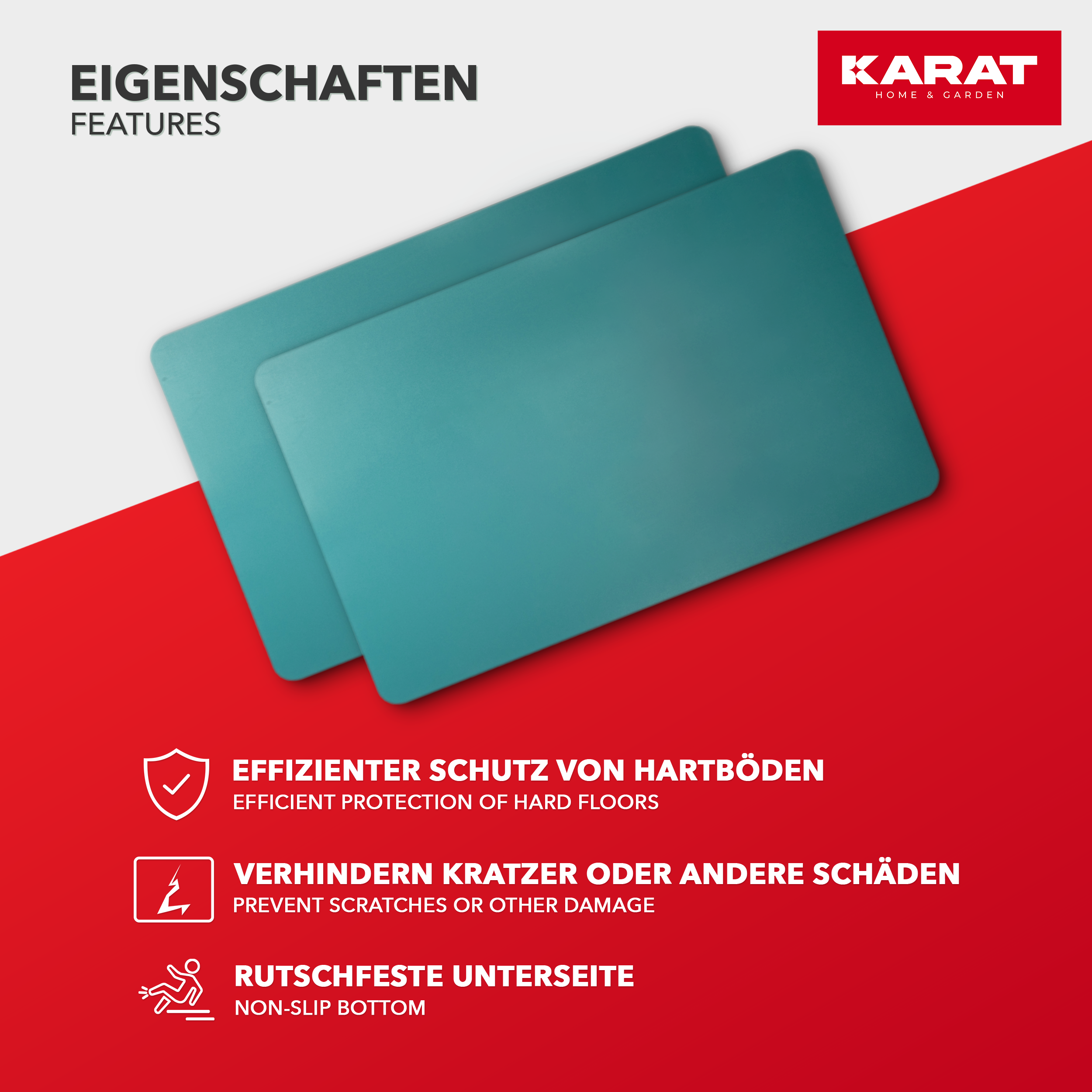 Chair Mat for Hard Floors | Protection Mat | Available in Many Colours