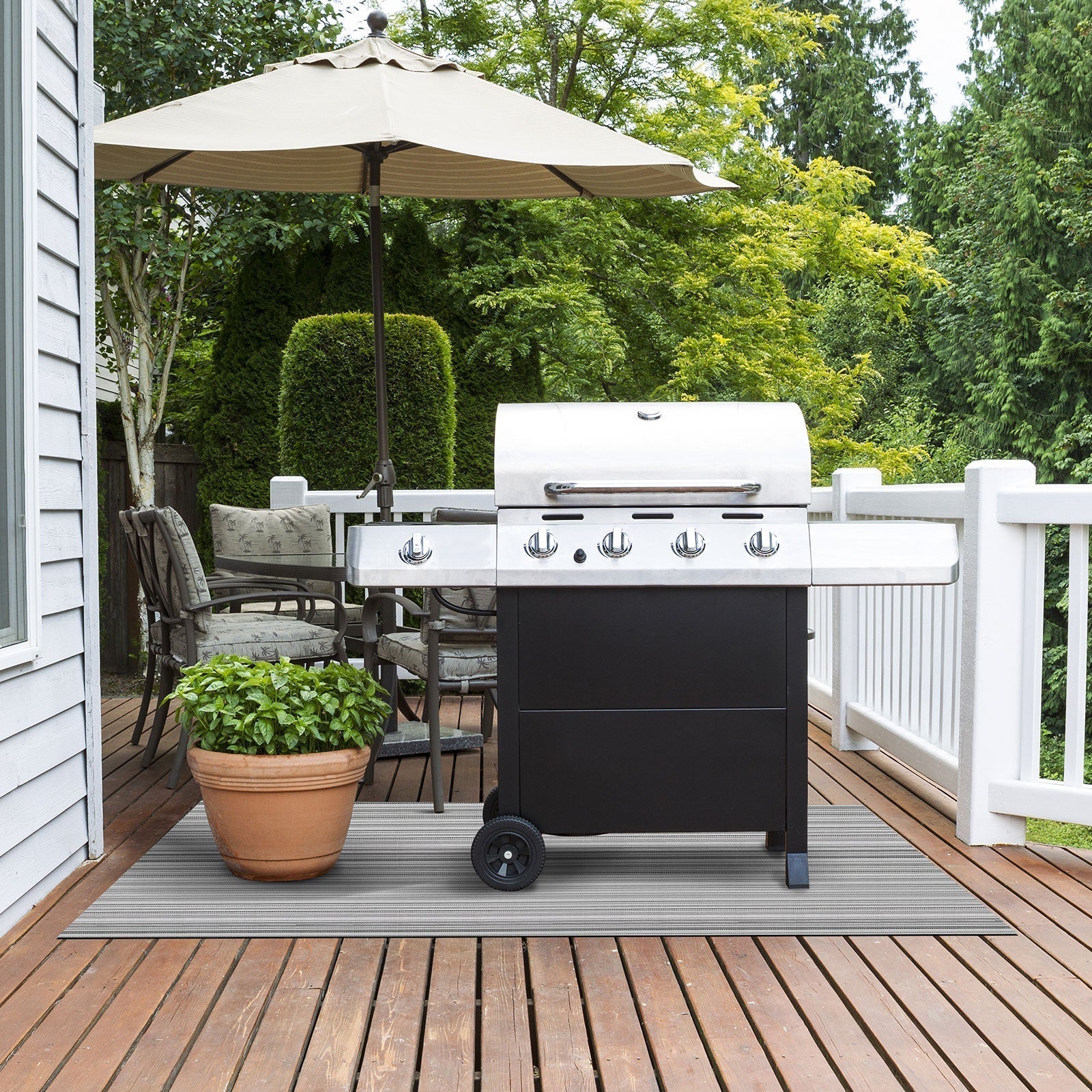 Barbecue Mat | Flame Retardant | Outdoor Mats For BBQ Area