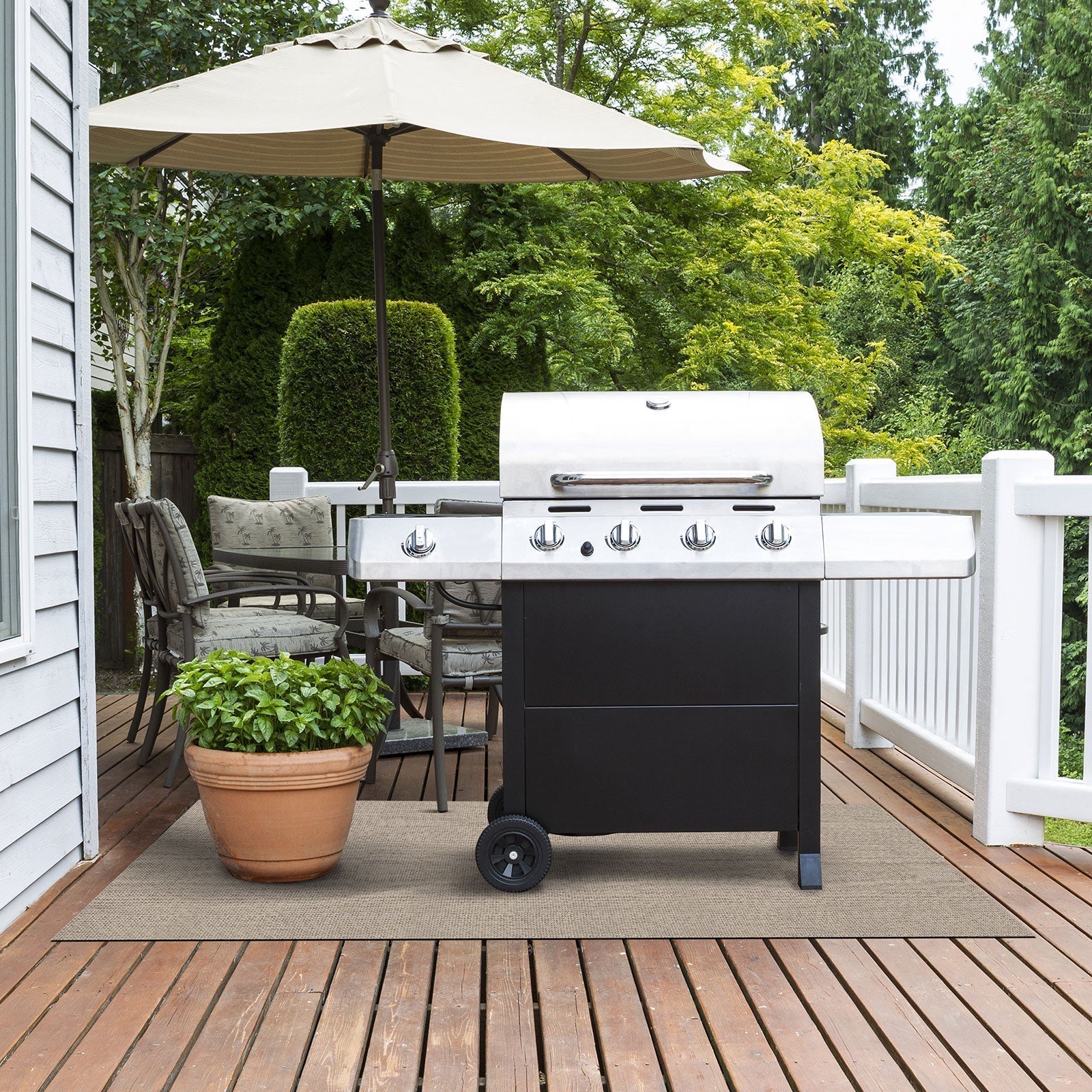 Barbecue Mat | Flame Retardant | Outdoor Mats For BBQ Area