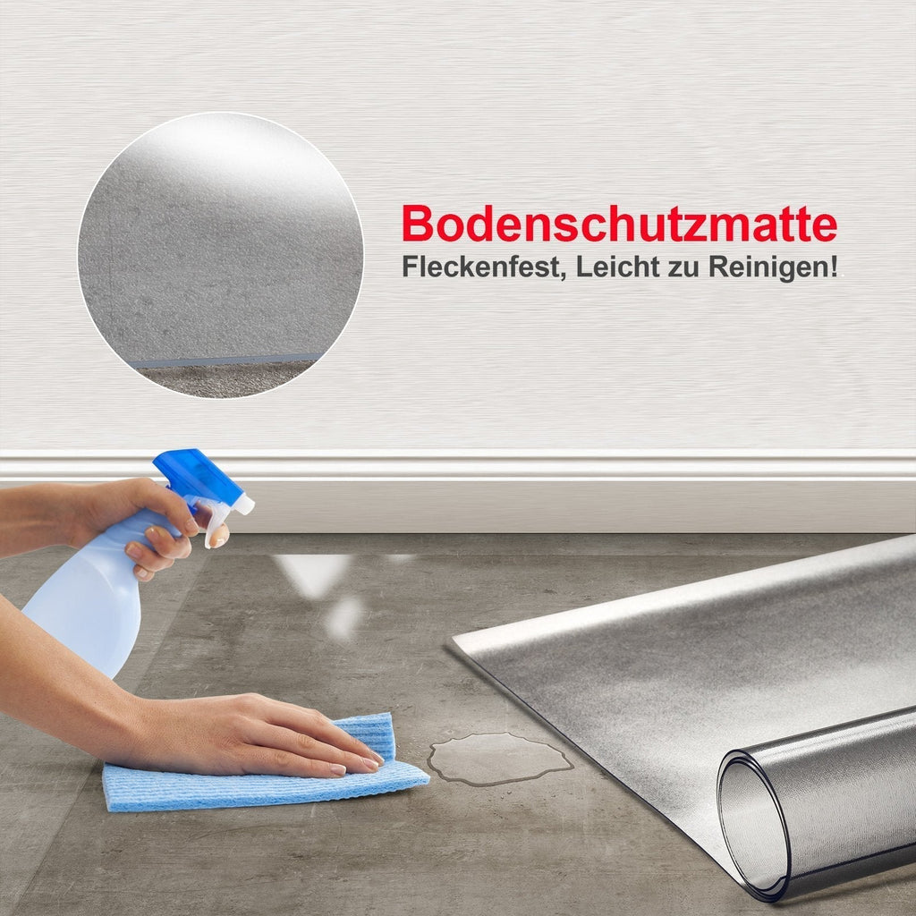 Chair Mat for Hard Floors | NEO Premium | Semi-transparent