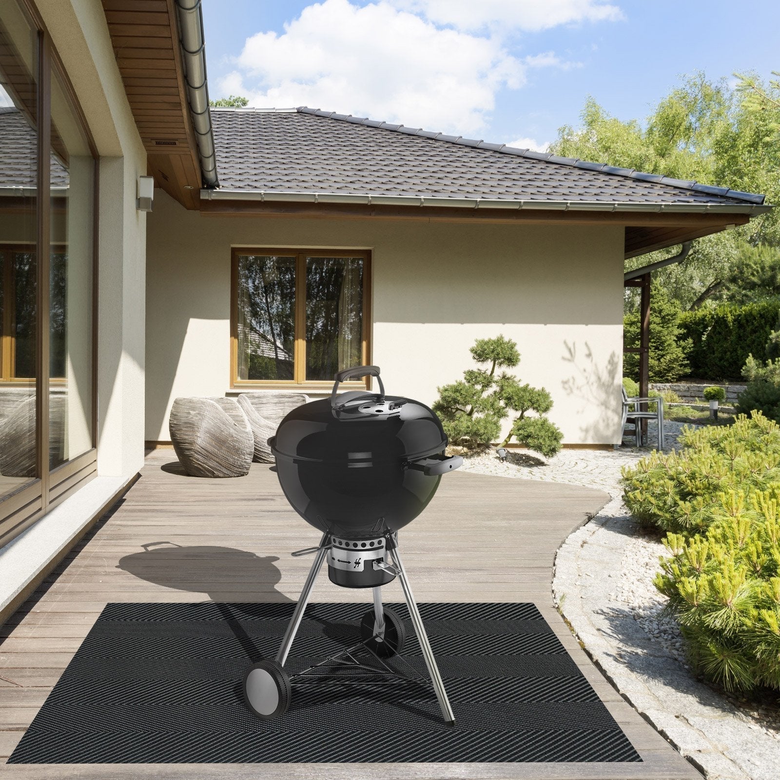 Barbecue Mat | Flame Retardant | Outdoor Mats For BBQ Area