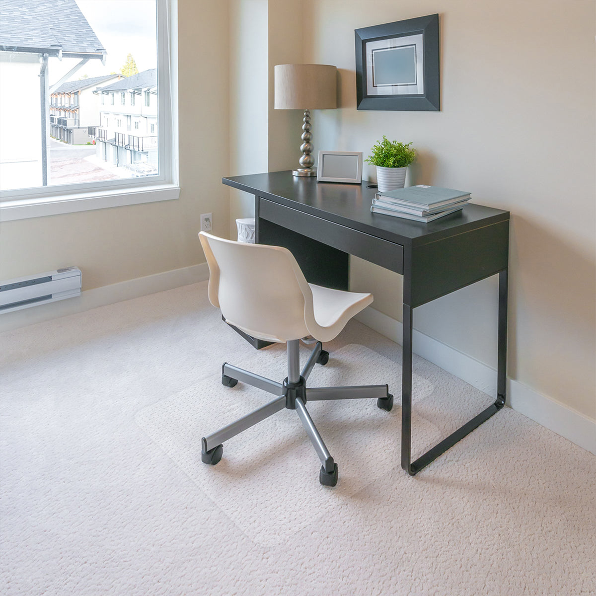 Chair Mat for Carpet Floors | Vinyl | Transparent